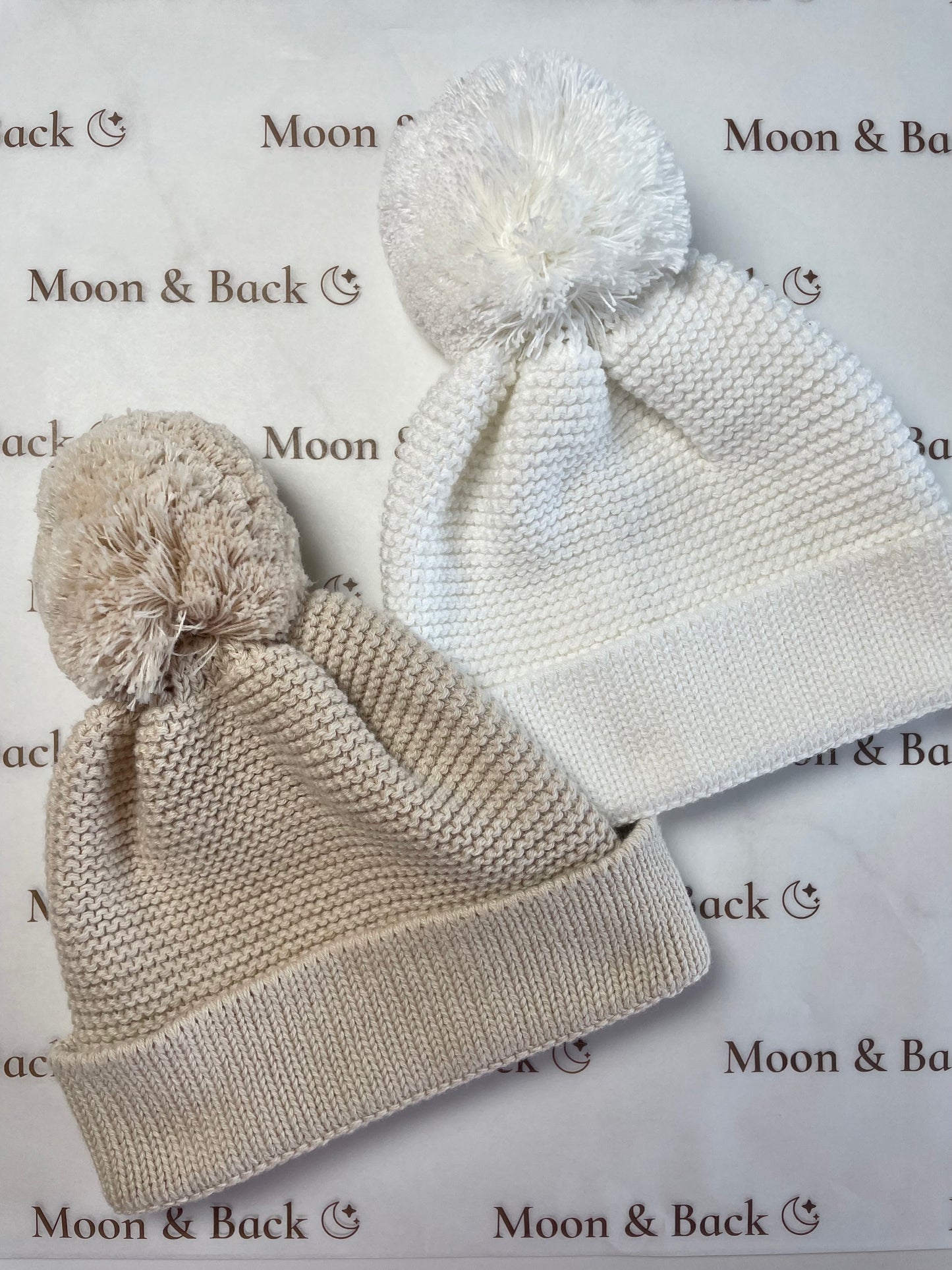 Baby Knit Hat | White